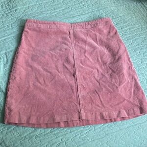 Forever 21 Pink A-Line Mini Skirt